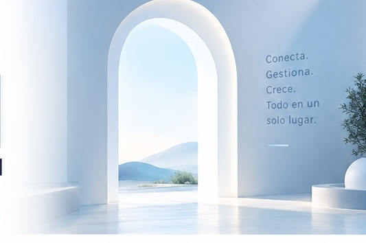 Portal arquitectónico 3D de LOBI: Conecta, Gestiona, Crece. Todo en un solo lugar.